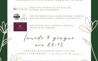 Cena di Beneficienza – Parioli ETS